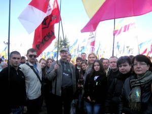 Трускавчани на мітингу. Київ 2010 7 вересня